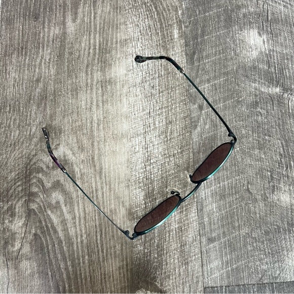 Alain Mikli Green Small Oval 90's Vintage Minimal Sunglasses - Picture 5 of 16